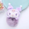 Nuevo Lindo Perro Gui de Jade Corazón de Niña Anillo para el Cabello de Peluche Merlot Anillo para el Cabello de Muñeca de Dibujos Animados Cuerda para el Cabello Linda