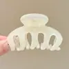 Presilha de Cabelo com Toque de Luxo, Presilha Grande de Tubarão para a Parte de Trás da Cabeça, Grampo de Cabelo com Laço para Penteados Presos, Adequado para Cabelos Grossos