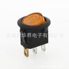 Interruptor tipo barco redondo luz LED 12V24V220V interruptor basculante redondo orificio 20mm superior e inferior redondo