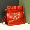 Bolsa de Empaque para Té Negro Té Verde Medio Jin Regalo de Alta Gama Bronceado en stock Sello de Ocho Lados Cordón Empaque
