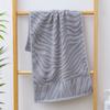 Toalla Nueva de Fibra de Bambú Espesada Jacquard Estilo Bosque de Bambú Toalla de Regalo para Adultos Toalla de Baño de Secado Rápido con Logotipo Personalizado