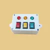 Placa de Atividades Feita à Mão Acessórios DIY Brinquedos Educativos Precoces Montessori Quadro de Pegs Interruptor de Luz Semáforos Plástico Outros