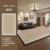 Alfombra de Estilo Medieval para Sala de Estar, Engrosada, Impermeable, Resistente a Manchas, No Lavable, Limpiable con Paño, Alfombra de Área Grande para Sofá, Mesa de Café, Dormitorio, Mesita de Noche