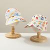 Sombrero de pescador para bebé AliExpress transfronterizo moda pato pintado parte superior vacía sombrero de sol primavera y verano sombrero para niños comercio exterior
