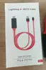 Cable de mirroring de pantalla Apple lightning a hdmi aplicable Cable MHL cable de alta definición de teléfono móvil iphone a hdmi