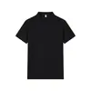 Camisa Polo Cultura Corporativa Camisa Publicitária Roupa de Trabalho Feita Sob Medida Elegante Gola Lapela Manga Curta Roupa de Trabalho Camiseta Logo Impresso Personalizado