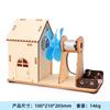 Generador de manivela ciencia para estudiantes pequeño experimento manual diy ciencia y tecnología pequeña producción regalo de jardín de infantes materiales de montaje