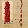 Espetos Decorativos de Frutas e Legumes Pendurados, Espetos de Pimenta Falsos, Milho Decorativo para Ornamentos de Fazenda, Restaurante, Pátio, Pingentes de Colheita