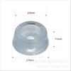 "Almohadilla Acolchada Antideslizante Transparente" Almohadilla de Goma Engrosada Absorbente de Golpes, Almohadilla Antideslizante para Equipos Especiales para Sillas/Electrodomésticos/Instrumentos