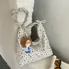 Bolsa de Tote Estilo Perezoso Estrella Coreana 2026 Nuevo Lanzamiento Sensación Relajada Gran Capacidad Personalidad Retro Bolso de Hombro Único para Viajes Tendencia