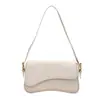 Bolso Cruzado Retro Color Sólido Estilo Occidental para Mujer Estilo Hong Kong 2024 Bolso de Hombro de Moda Texturizado Estilo Coreano Bolso de Mano Versátil de Moda