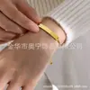Joyería Transfronteriza Estilo Europeo y Americano Pulsera para Mujer Pulsera para Niños Acero Inoxidable Placa Curva Lisa Ajustable Grabado DIY