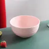 Tazón de Paja de Trigo de 15 cm Tazón Creativo para Arroz Tazón Doméstico para Sopa Tazón para Fideos Instantáneos de Estudiante Pequeño Regalo Juego de Vajilla Transfronterizo
