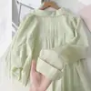 Camisa Protectora del Sol de Manga Larga 2026 Estilo Japonés Hong Kong Camisa Suelta para Niñas Verano Moderna Versátil Chaqueta Casual