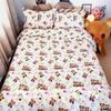 Procesamiento de tela de algodón tela de flores tela de tela para hacer funda de edredón sábana ropa de edredón superficie de ropa de cama gradualmente tela de fondo estampado y teñido