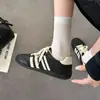 Zapatillas de entrenamiento clásicas alemanas para mujer, nuevo modelo otoño 2026, zapatillas de suela plana de moda y geniales, zapatillas casuales versátiles para exteriores
