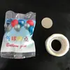 Suministros para Bodas Globos Adhesivos de Doble Cara con el Carácter "Doble Felicidad" para Decoración sin Costuras, Arreglos de Cumpleaños, Pósters, Fotos y Pareados