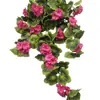 Envío Directo de Fábrica de Flores Artificiales, Selección Transfronteriza de Flores Falsas, Colgantes de Pared de Begonias, Plantas Verdes Artificiales, Decoración de Hotel, Enredaderas Artificiales