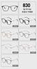 Gafas de moda nuevas 2023 montura de moda europea y americana miopía se puede equipar con montura personalidad plana montura completa alta calidad 830