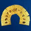 Notas Comemorativas do Zodíaco de Xu Beihong Conjunto Completo de 12 Moedas Comemorativas Coloridas do Zodíaco Atividades de Venda de Apólices de Seguro Presentes