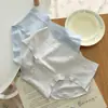 [combinación múltiple] Ropa interior de algodón 7A para mujer con letras estéreo de Phnom Penh, cintura media, alta calidad, cuidado, cómoda, transpirable