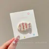 Pinza lateral para el cabello simple y elegante para mujer, sin costuras, fresca y estilosa, alto valor estético, accesorio para el cabello suave y versátil