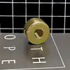 [Personalizado] Charms de Sapato com Letras 3D Fosco Fivelas de Sapato Acessórios Flor de Sapato Mayday Pulseira Acessórios DIY Letras