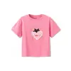 Ropa para Niños Balabala Camiseta de Manga Corta para Niñas Colección Verano 2026 Niños Grandes Top Antibacterial Árbol de Té Estilo Delgado