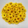 Spot 2,5-13,5cm Flor de Sol Girassol Flor Feito à Mão Guirlanda de Casamento Material para Decoração de Bolo Atacado