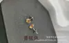 Moda Europea y Americana Acero Inoxidable Cuatro Garras Redondo Circonita Aaa Aretes de Botón Unisex Tachuelas para Hélice Auditiva Venta al por Mayor
