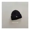 Chapéu de Lã Tricotado Infantil Estilo Merlot para Outono e Inverno com Simples Design de Pônei Bordado, Quente Proteção de Orelhas para Clima Frio