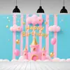 2027 Nuevo Estilo Tela de Fondo Banner Fiesta de Cumpleaños Decoración de Lugar Dibujos Animados Foto Fotografía Tela de Fondo Exportación