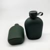 Garrafa de Água com Alça Camuflada Autêntica Atacado Portátil para Viagem Copo de Água Alpinismo ao Ar Livre Verde Militar Alumínio Garrafa de Água Garrafa de Treinamento Militar para Estudantes