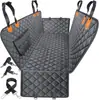 Cojín para asiento de coche de mascota transfronterizo, impermeable y antideslizante, cojín para asiento trasero de coche de mascota para perros al salir