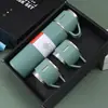 Nueva taza térmica de regalo para eventos de empresa, taza de té de acero inoxidable 304, taza de agua de recuerdo, en stock