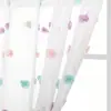Cortinas de Hilo Peludo de Colores para Habitación Infantil, Estilo Ins de Temu Amazon, Cortinas Decorativas para Ventana de Frijol de Caramelo Lindas Transfronterizas de Shein