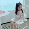 Ropa Infantil 2026 Primavera y Otoño Nuevo Estilo Coreano Moda Linda Vestido Camiseta para Niños y Bebés, Top Holgado Versátil de Manga Larga