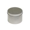 Frasco de vela 3,5 oz folha de flandres reto frasco redondo aromaterapia incenso frasco de lata Outono pera creme fosco caixa de ferro personalizado