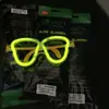 Combinação de Acessórios Glow Stick, Presilhas de Cabelo, Óculos de Caveira em Formato de Coração, Suporte para Lanterna, Conector Triplo, Design DIY
