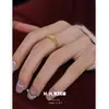 Anillo de Moneda de la Fortuna para Mujer, Anillo para Dedo Índice de Diseño Versátil Retro a la Moda, Nuevo Anillo de Prosperidad de Estilo Chino de Alta Gama