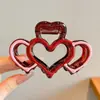 Pinza para el pelo grande y moderna para mujer, elegante y sofisticada, pinza para el pelo exquisita, pinza de tiburón simple para primavera-verano