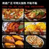Láminas de Papel de Aluminio, Grado Alimenticio, Engrosadas, Resistentes a Altas Temperaturas, para Horno, Barbacoa, Uso Comercial y Freidora de Aire