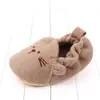 Zapatos de Dibujos Animados para Bebés de 0 a 1 Año, Zapatos Antideslizantes para Recién Nacidos, Zapatos de Lana Tejida, Zapatos Ligeros para Primeros Pasos para Bebés