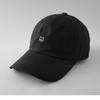 Gorra de béisbol con visera ancha y bordada con cabeza de gato para mujer, color liso, ideal para primavera y verano, ideal para combinar con todo.