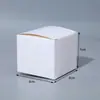 Caixa de Papelão Branca Spot Caixa Retangular Espessa Branca Caixa de Embalagem Caixa Colorida de Papel Branco Caixa de Embalagem para Presente Pode Ser Personalizada