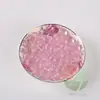 Cuentas de Vidrio Rosa Transparente de 10 mm Bolas Redondas Decorativas de Colores de 10 mm Bola de Cristal de Mármol Sólido de 1.0 cm Fabricante
