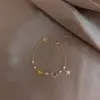 Pulsera de Zirconia Perla Xingyue Diseño de Nicho Femenino Pulsera Avanzada Coreana Caperucita Roja Pulsera Celebración en Línea Venta al por Mayor