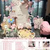 Montaje de Decoración de Cumpleaños de Hello Kitty para Escena de un Año, Tablero Kt para Atmósfera de Fiesta de Primer Cumpleaños del Bebé, y Artículos para la Ceremonia del Primer Cumpleaños