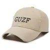 Gorra de Béisbol Bordada con Letra Vintage para Hombres y Mujeres, Lavada con Efecto Desgastado, Protección Solar, Moda Versátil, Gorra de Moda