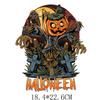 Horror Europeo y Americano Halloween Impresión por Transferencia de Calor, Estampado en Caliente Logo Pegatinas para Ropa, Patrones de Impresión, Pegatinas Lavables por Transferencia de Calor